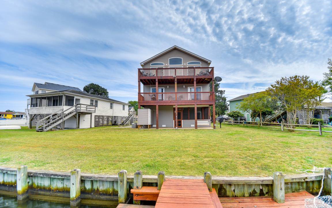 Colington Harbour House | 185 m² House ∙ 4 bedrooms ∙ 10 guests