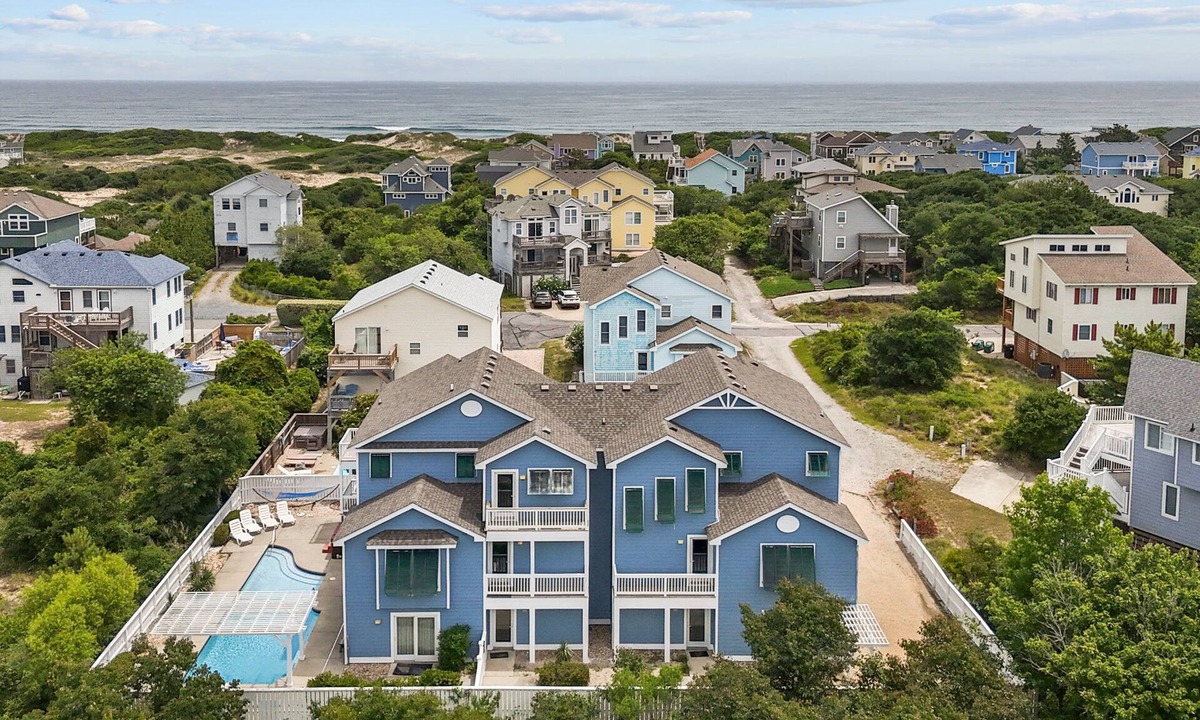Carova Beach House | 1892 - Carolina Bliss - Large Corolla Escape | Sleeps 30, Pool & Beach