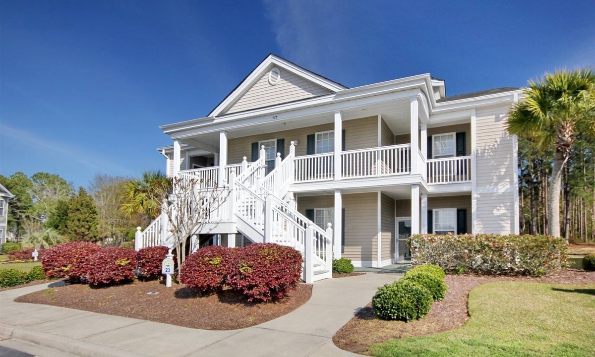 Sunset Beach Condo | 23C Sandpiper -Lovely Second Floor Sandpiper Condo Near Pool