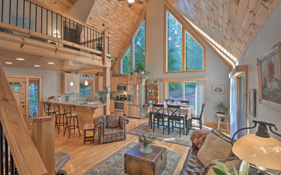 Santeetlah Cottage | 387 m² Cabin ∙ 3 bedrooms ∙ 9 guests