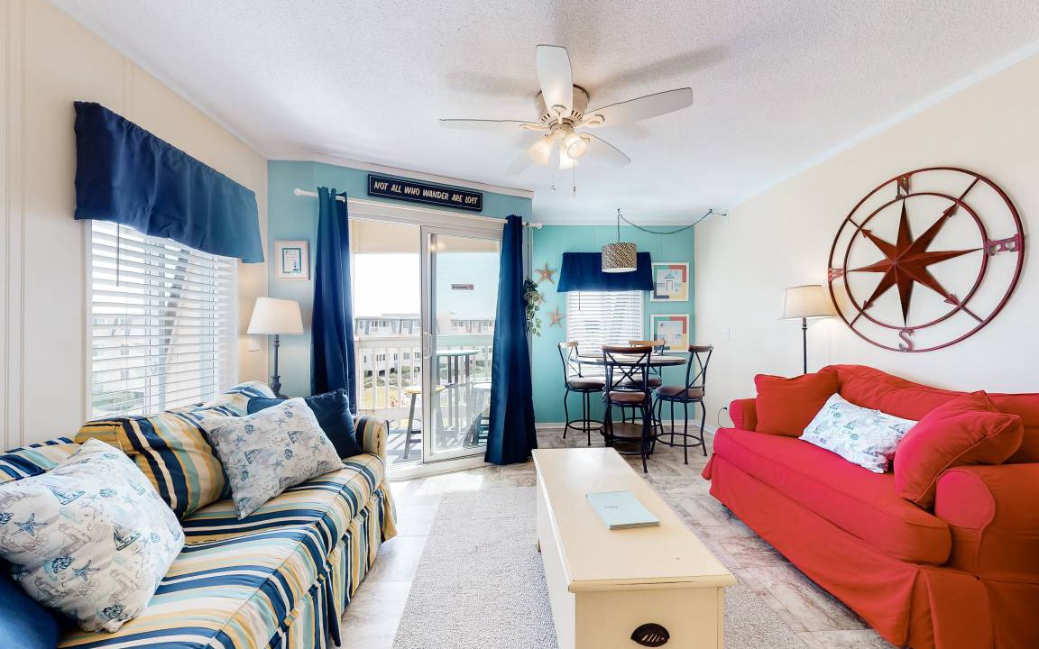 Morehead City Condo | 61 m² Condo ∙ 1 bedroom ∙ 6 guests