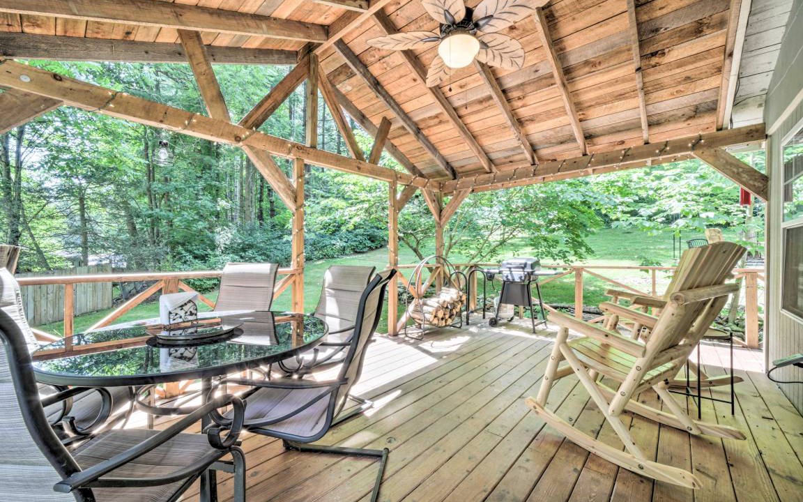 Waynesville Cottage | 72 m² Cabin ∙ 2 bedrooms ∙ 6 guests