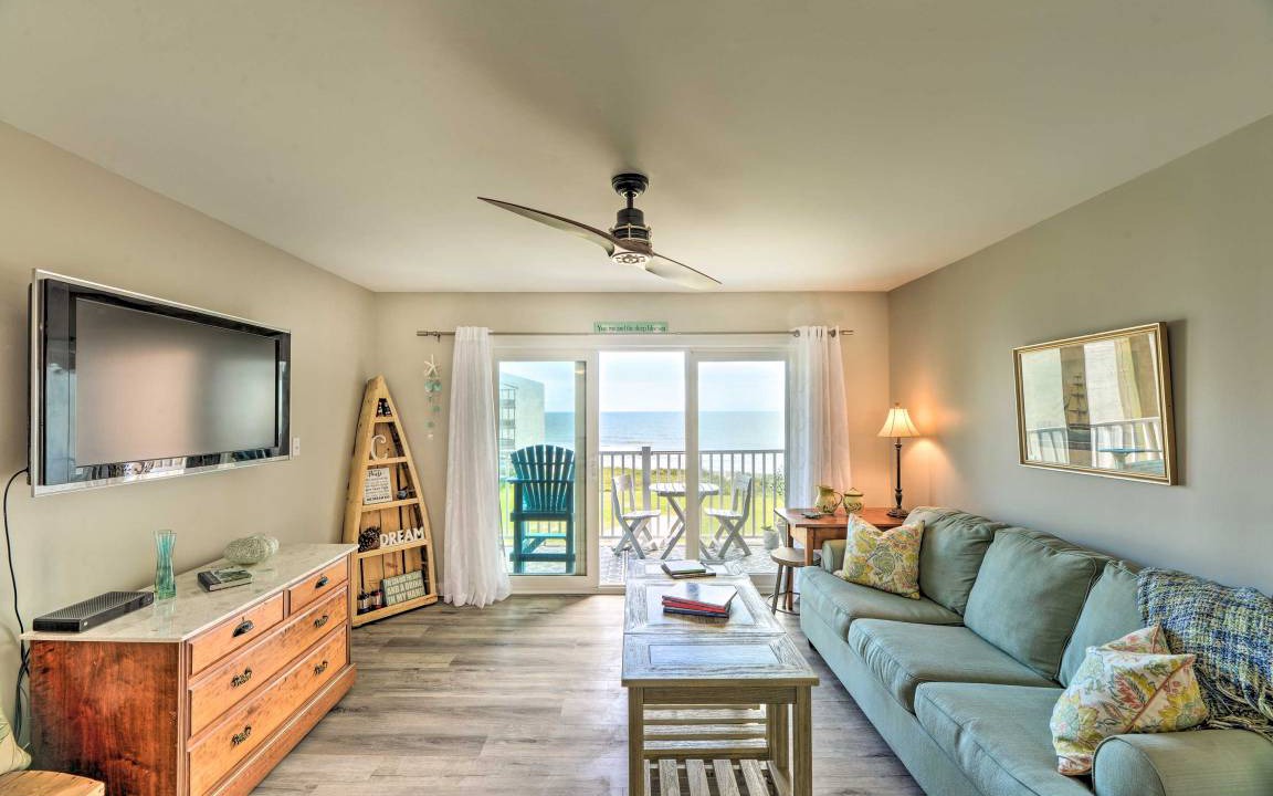 Sneads Ferry Apartment | 83 m² Apartment ∙ 2 bedrooms ∙ 4 guests