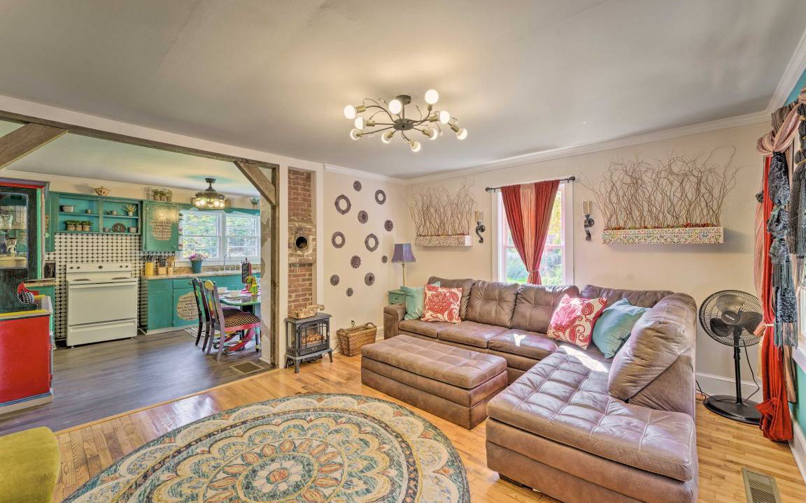 Bakersville Cottage | 83 m² Cabin ∙ 3 bedrooms ∙ 6 guests