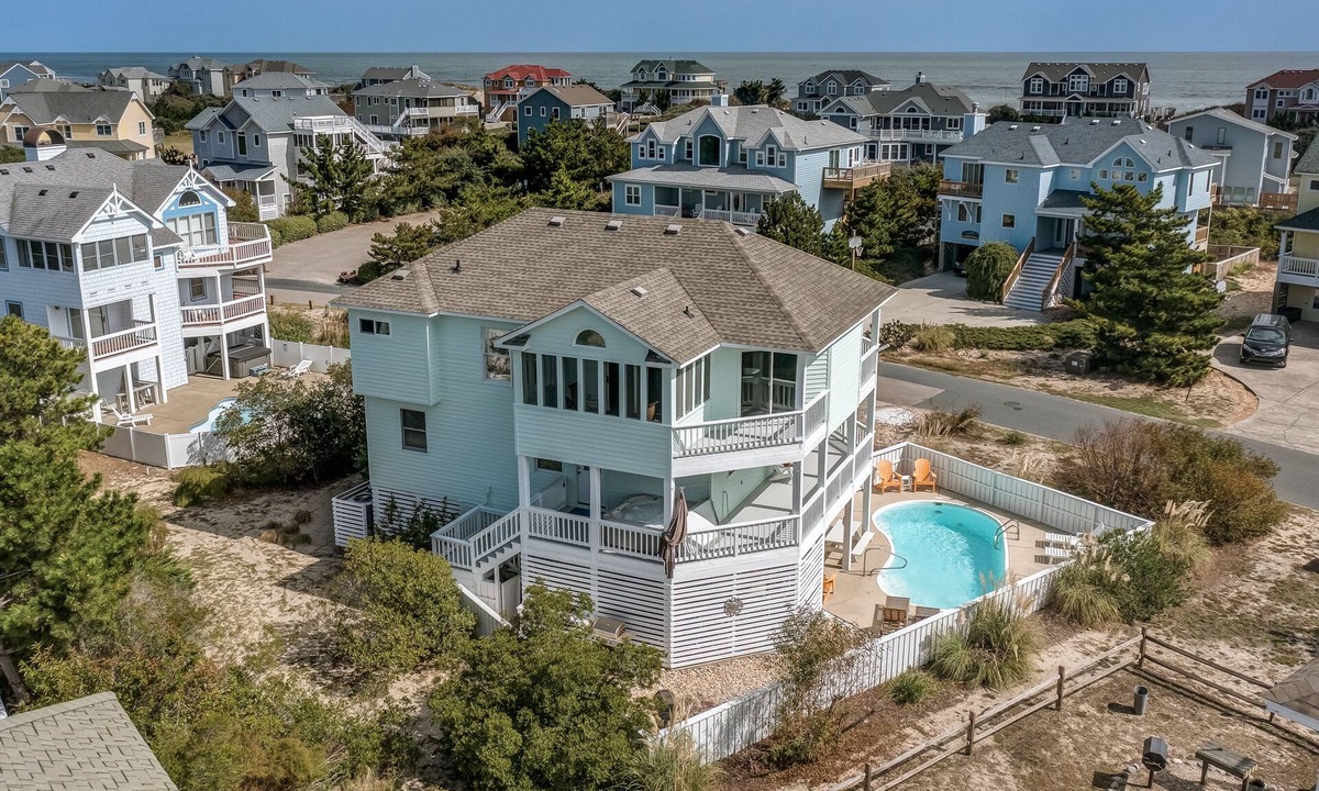 Ocean Hill House | Anchors Away | 650 ft from the beach | Private Pool, Hot Tub | Corolla
