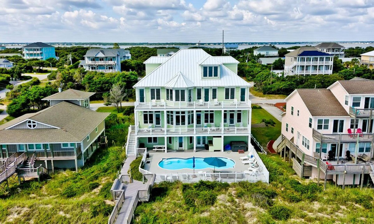 Emerald Isle House | Bahama Breeze, Oceanfront House in Emerald Isle, NC!