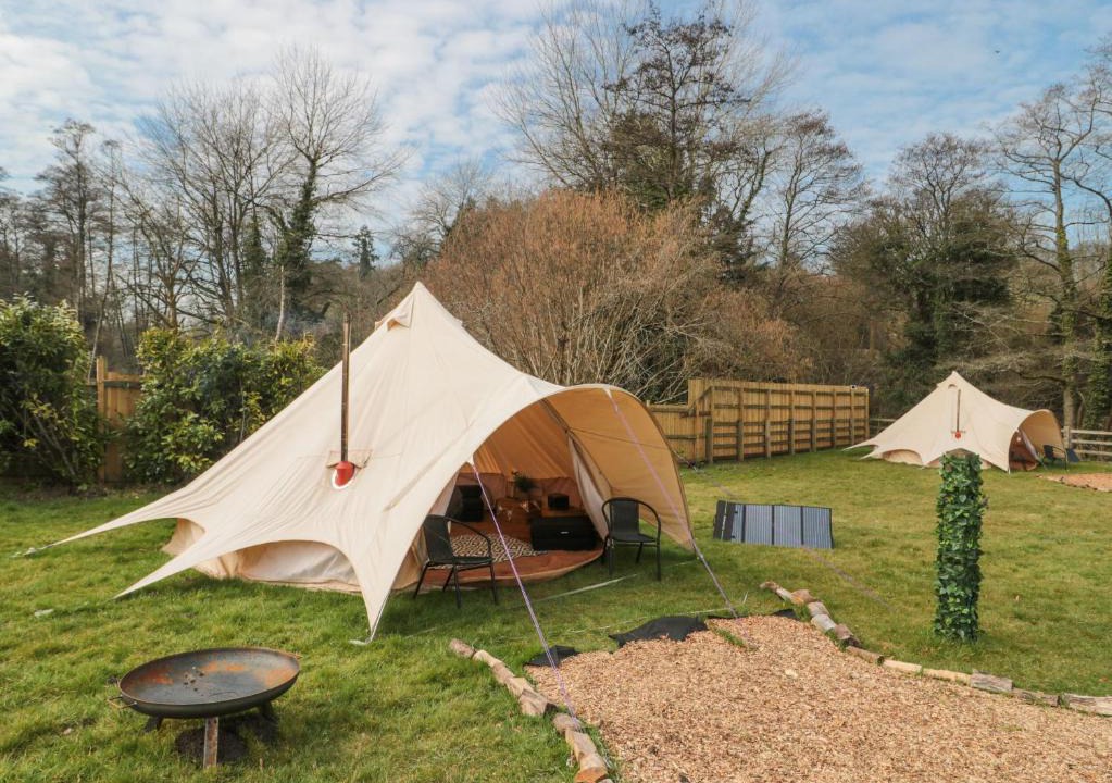 Camerton House | Bell tent 3