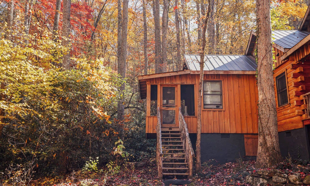 Saluda Cabin | Bird's Nest cabin at Cabin Fever in NC!
