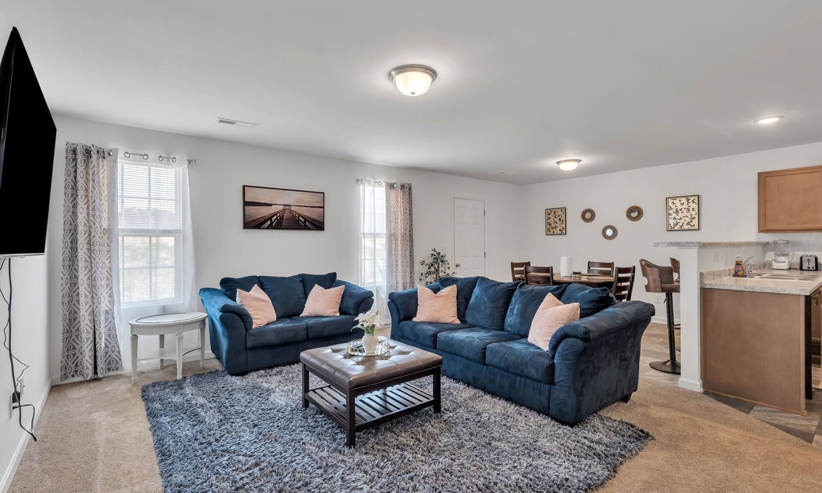 Greensboro House | Brand new 2025 4 Bedroom Home–Prime Greensboro Location Near Coliseum & Downtown