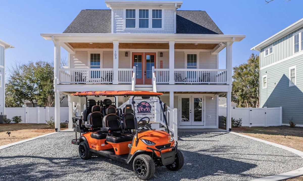 Tranquil Harbour House | Brand New Build! | Pet Friendly | 6-Seater Golf Cart