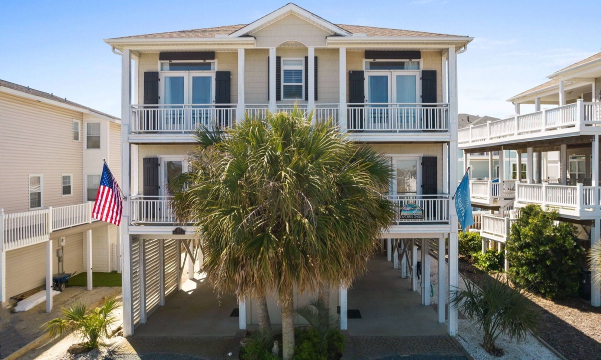 Ocean Isle Beach House | Bright, & beautiful, private pool, ocean view, 5 bedrooms, 6 baths, sleeps 14