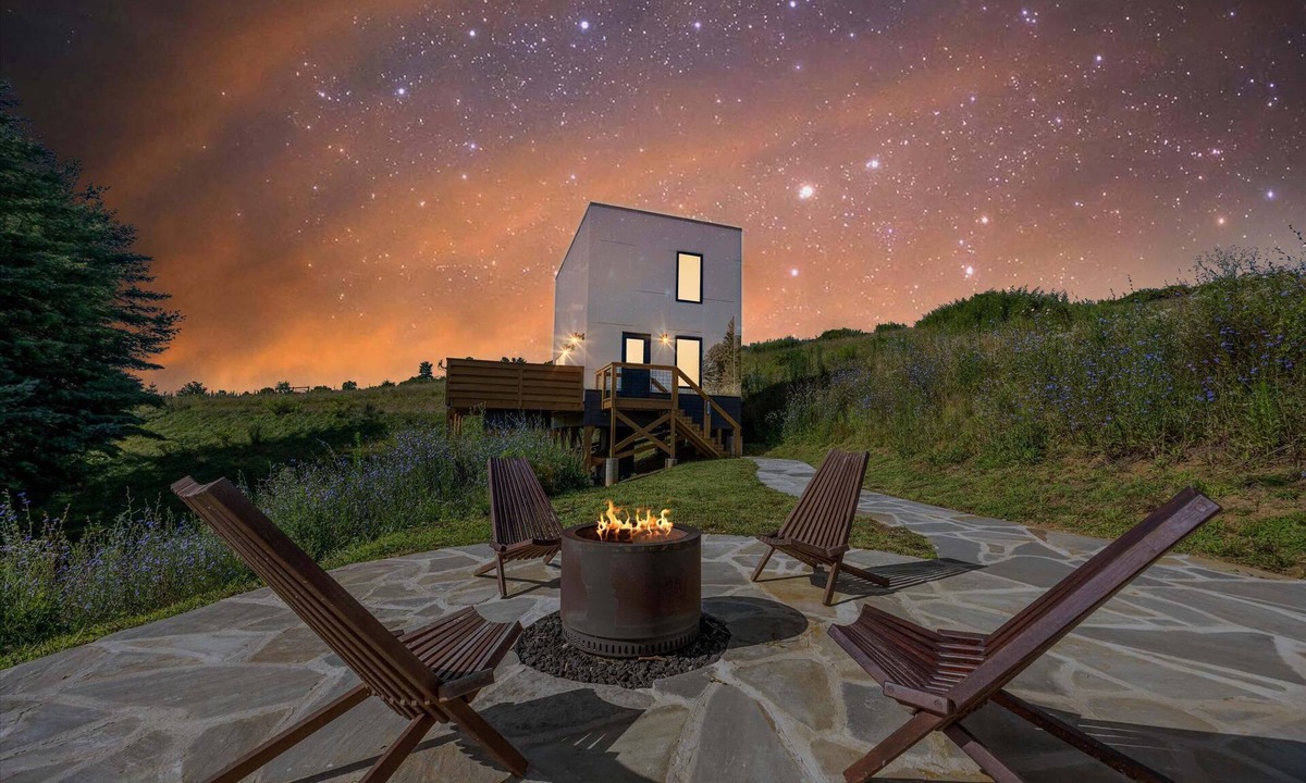 Marshall Cabin | Cabin 1|Hot Tub+Pizza Oven+Fire Pit+Mountain Views