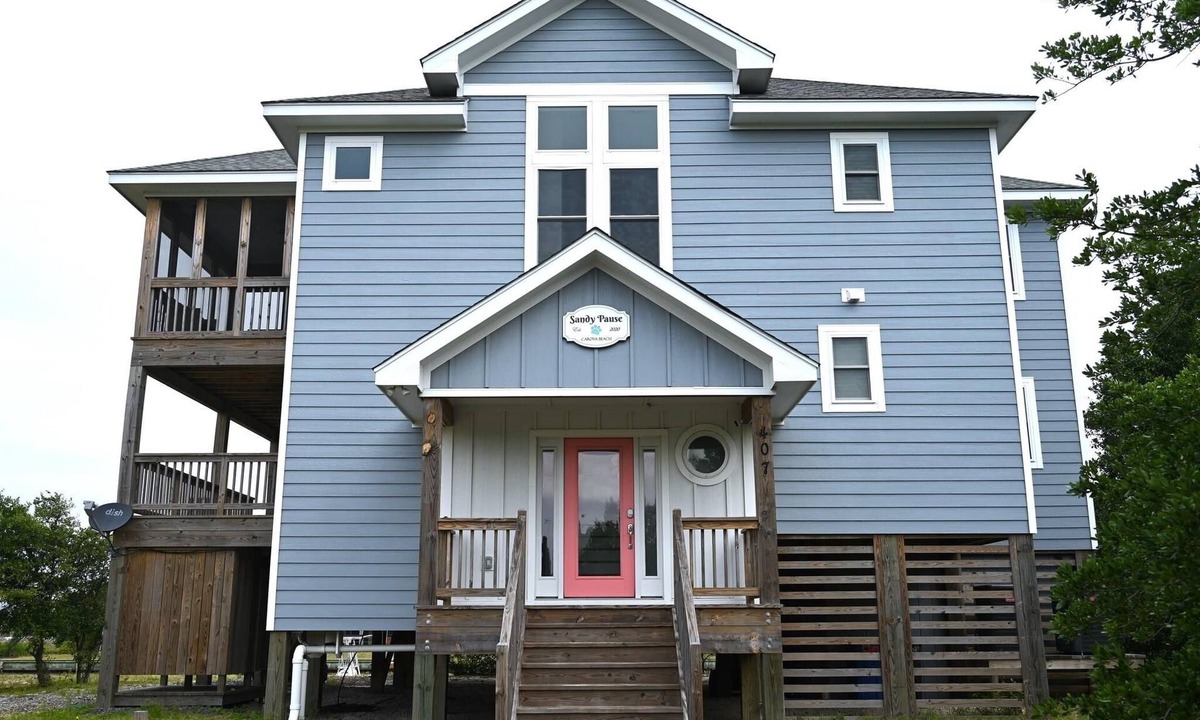 Carova Beach House | Carova Beach canal-front home! Come live amongst the wild Spanish mustangs