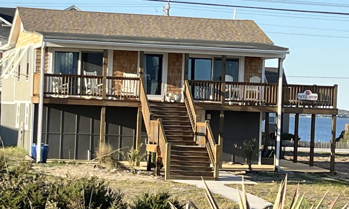 Emerald Isle Cottage | Charming cottage: ocean views, steps from beach, dog friendly! New Master Bath!