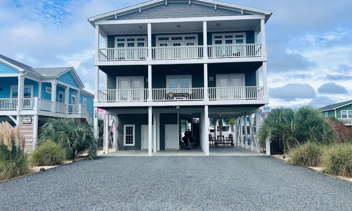 Holden Beach House | Compass Rose - Luxury Beach Home - Stunning Views of Ocean & Waterway!
