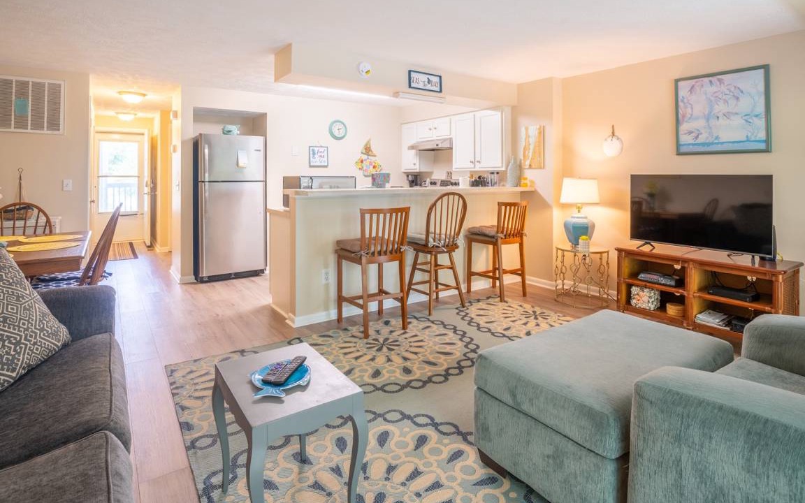 Kure Beach Condo | Condo ∙ 1 bedroom ∙ 4 guests