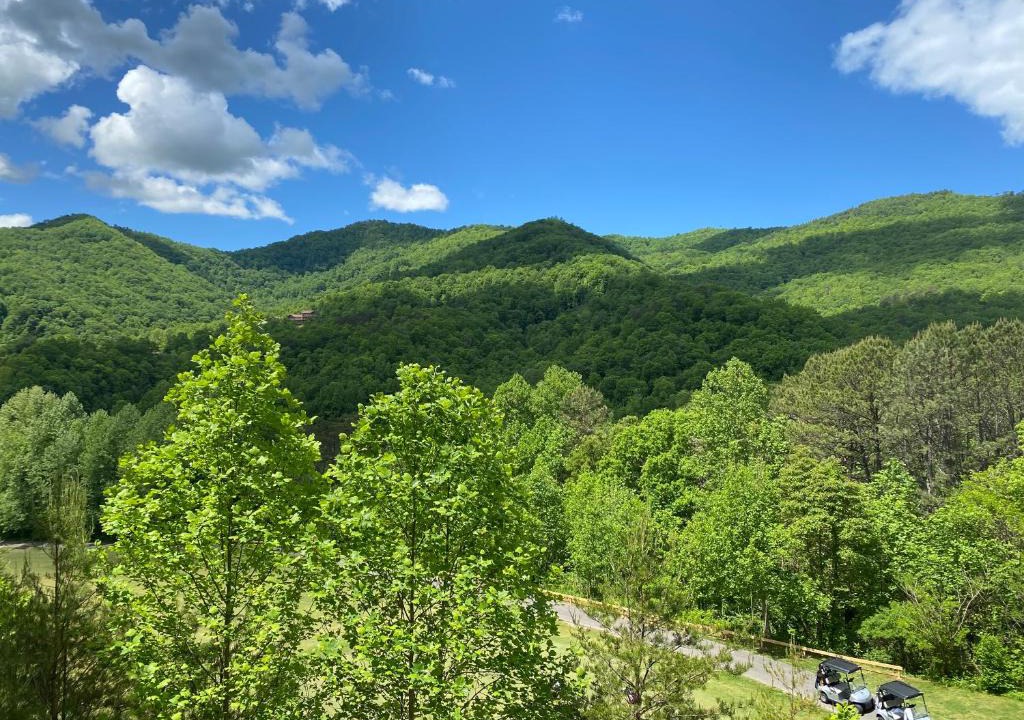 Whittier House | Condo with Stunning Mountain and 6th Green views near Harrahs Cherokee Bryson City