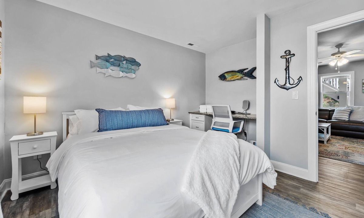 Colington Apartment | Cozy beach get away situated between the ocean and sound. Pet friendly!