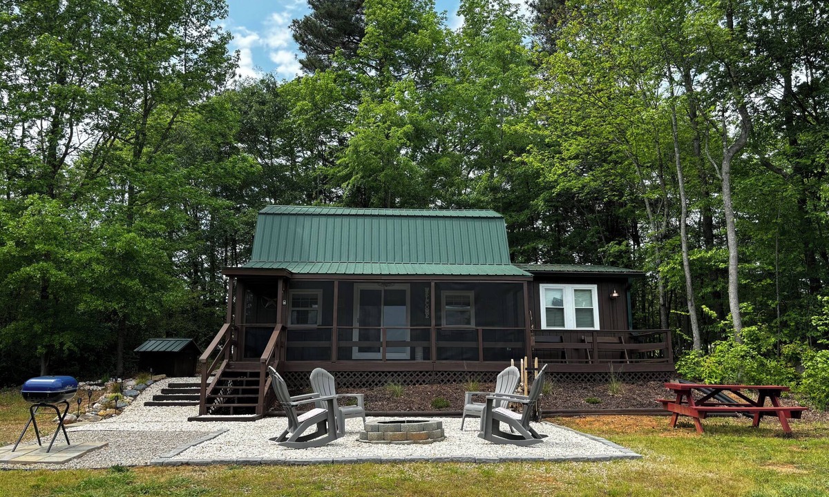 Polkton Cabin | Cozy cabin on 16.5 acres with a stocked fishing pond. Close to Charlotte.