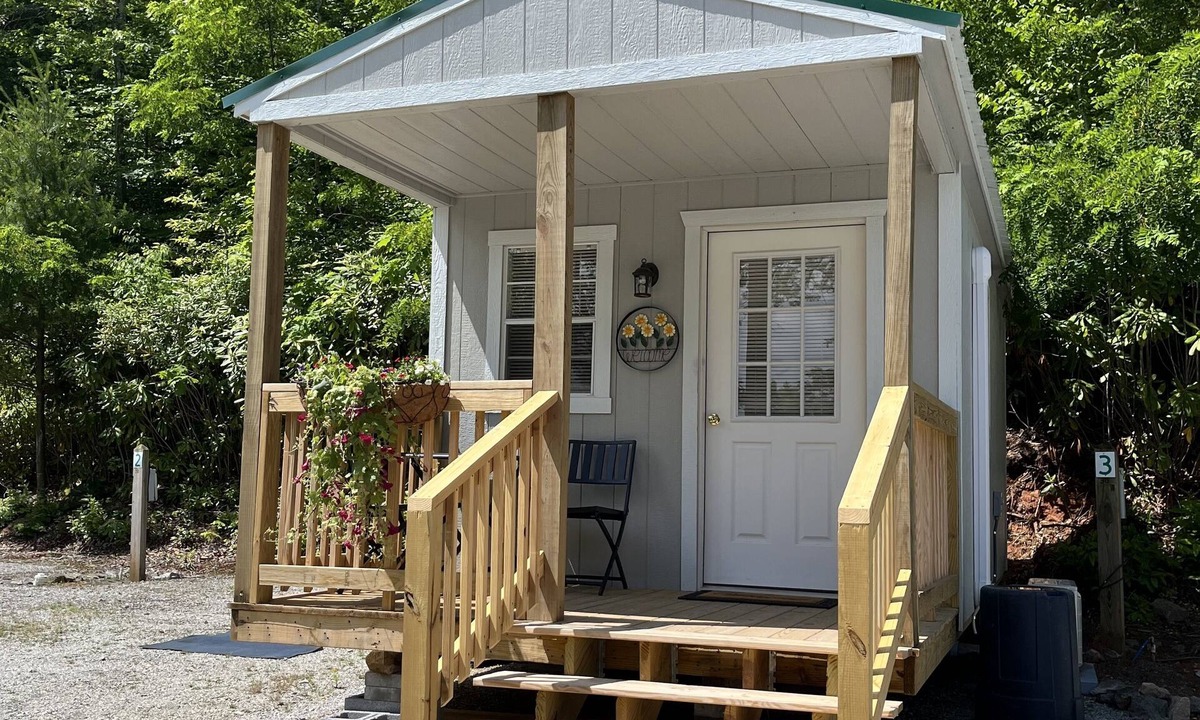 Lake Toxaway Cabin | Cozy Sleep Cabin located at Panther Ridge RV Park & Campground