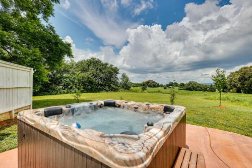 Winchester House | Cozy Tennessee Abode w/Private Hot Tub & Fire Pit