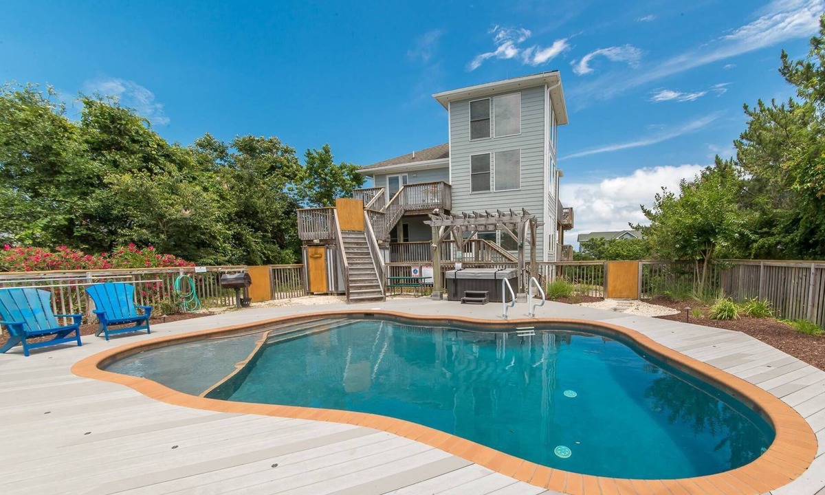 Duck House | D0216 Just For Fun. Pool open 5/4 w/Pool Heat Option, Close to Downtown Duck