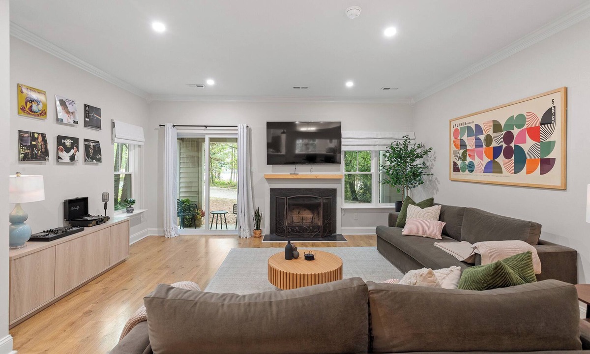 Southwest Raleigh Condo | Designer-Furnished 2BR Near NC State & Lake Johnson — Built for Longer Stays