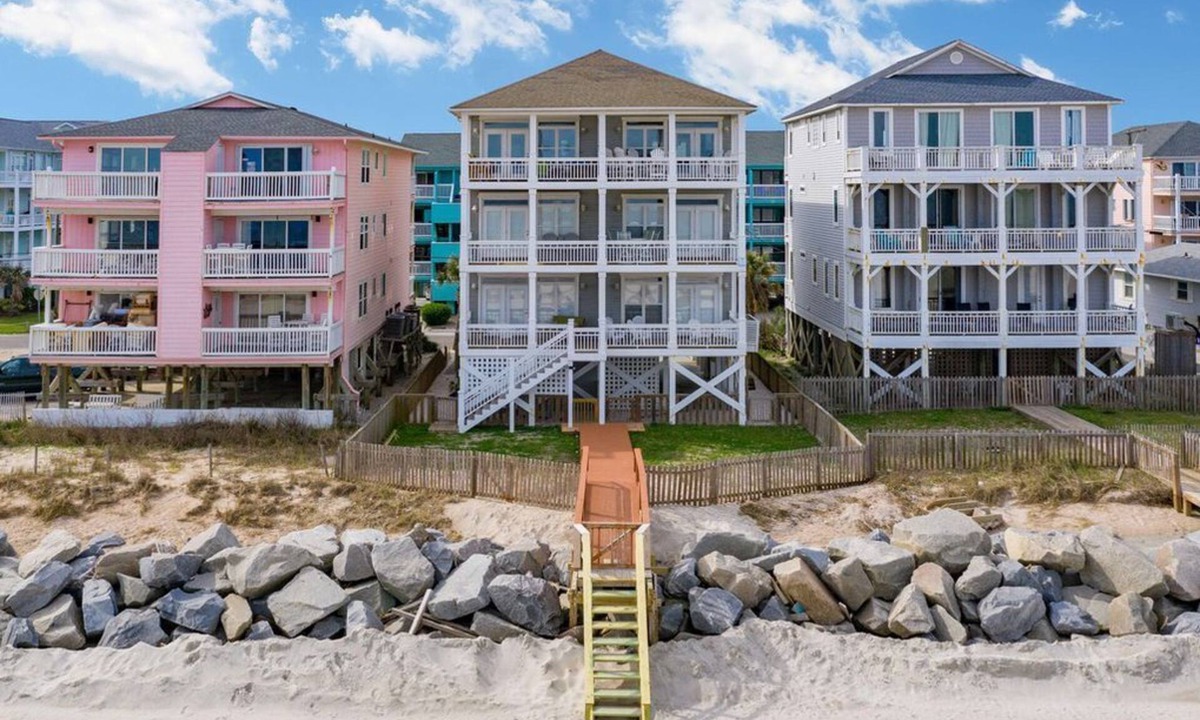 North Carolina Coast House | Dolphin Watch | Oceanfront + Dog Friendly!