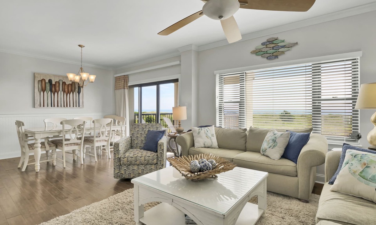 Shell Island Condo | DR 2111 - Gorgeous condo, oceanfront deck with panoramic views, pool, tennis
