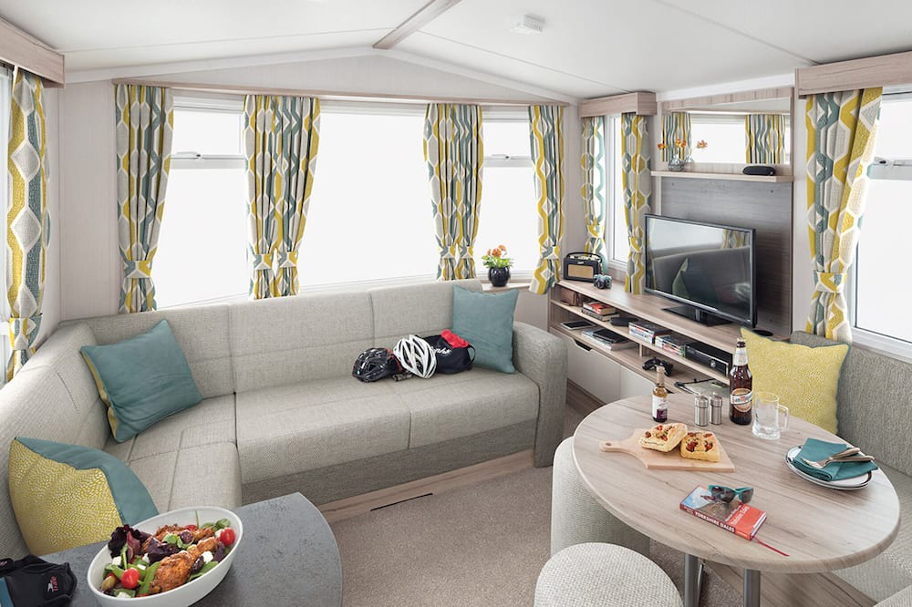 Bishop Auckland House | Essential Clover Caravan (Sleeps 4)*