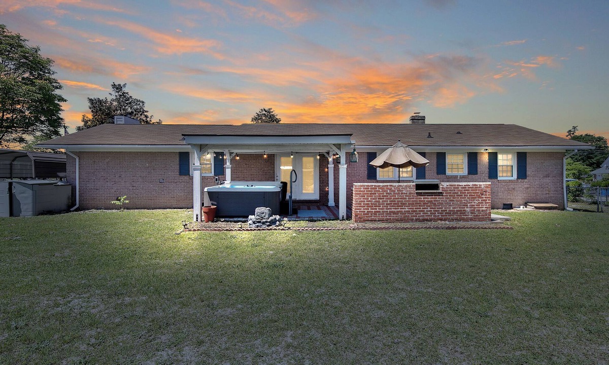 Westover House | Ft. Liberty Retreat W/Hot Tub, Poker and Pool Tables-Spacious 4-Bedroom