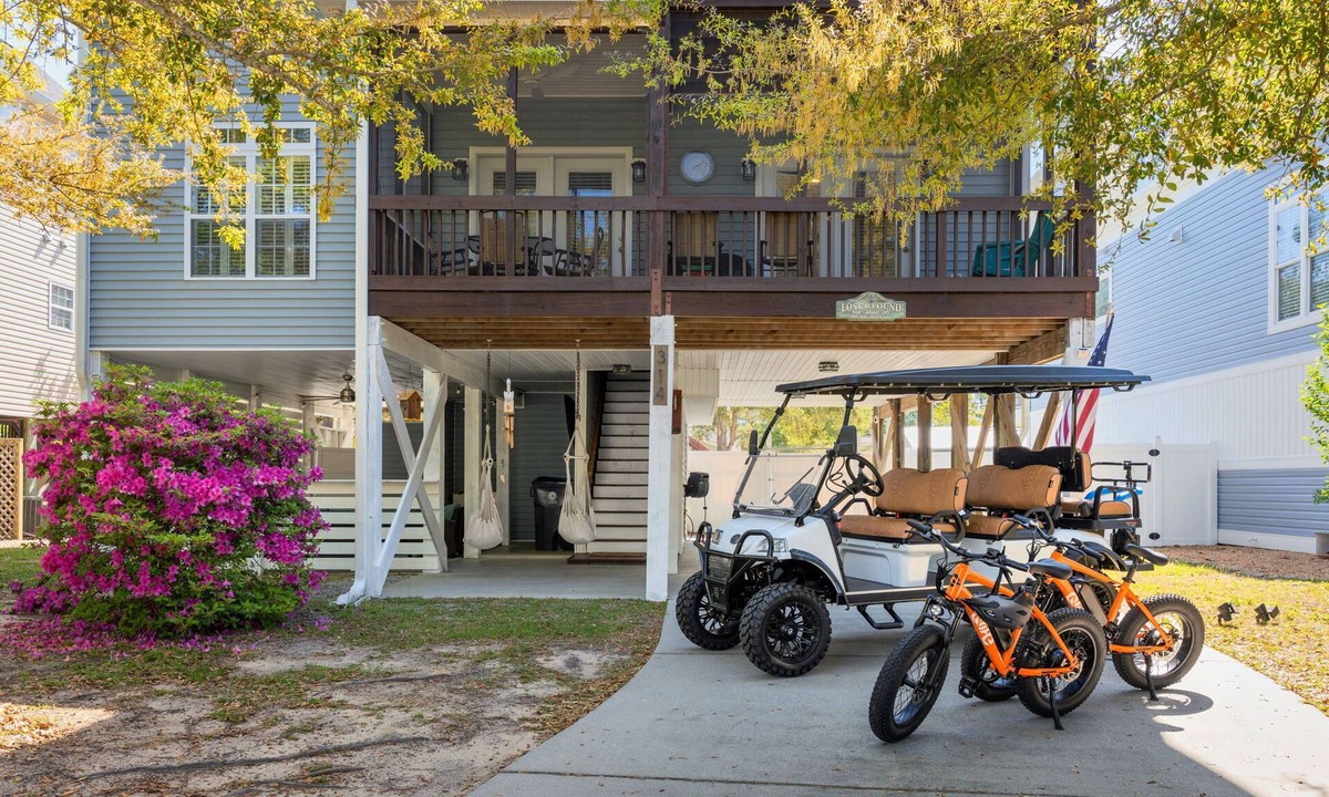 Tranquil Harbour House | Golf Cart E-bike Family Oasis BodyBoard King Bed