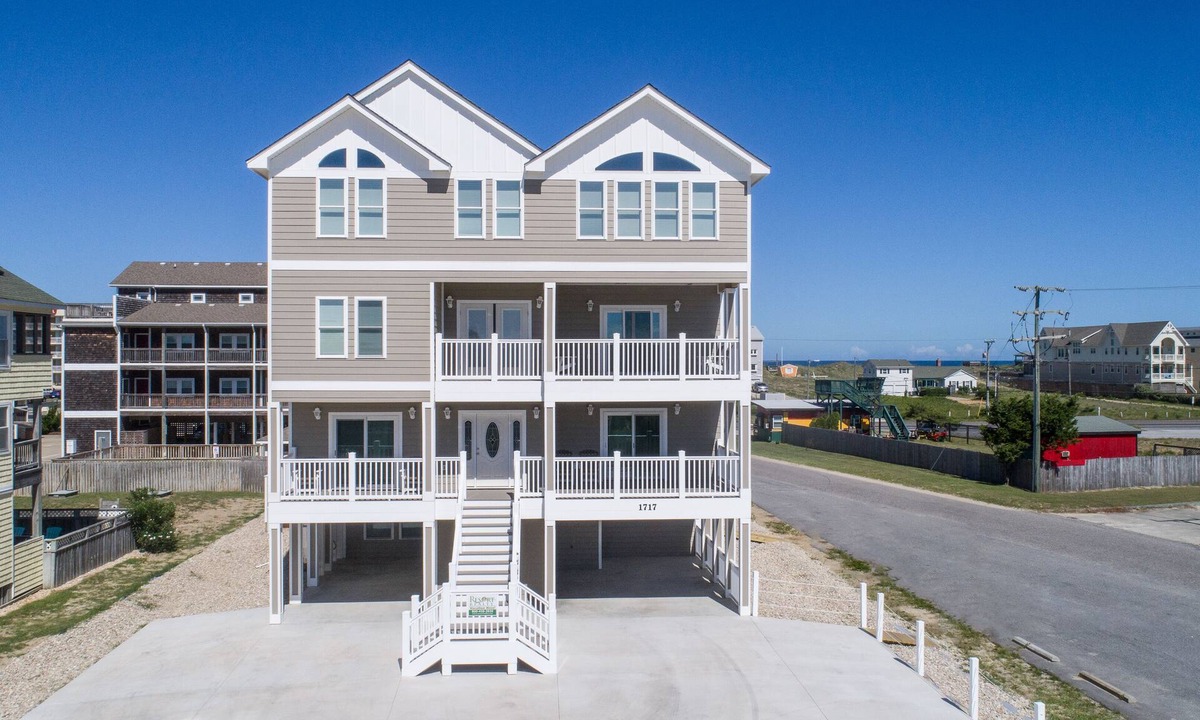 Kill Devil Hills House | Incredible Home with Private Pool, Theater Room, Fitness Room, Pool Table & more!