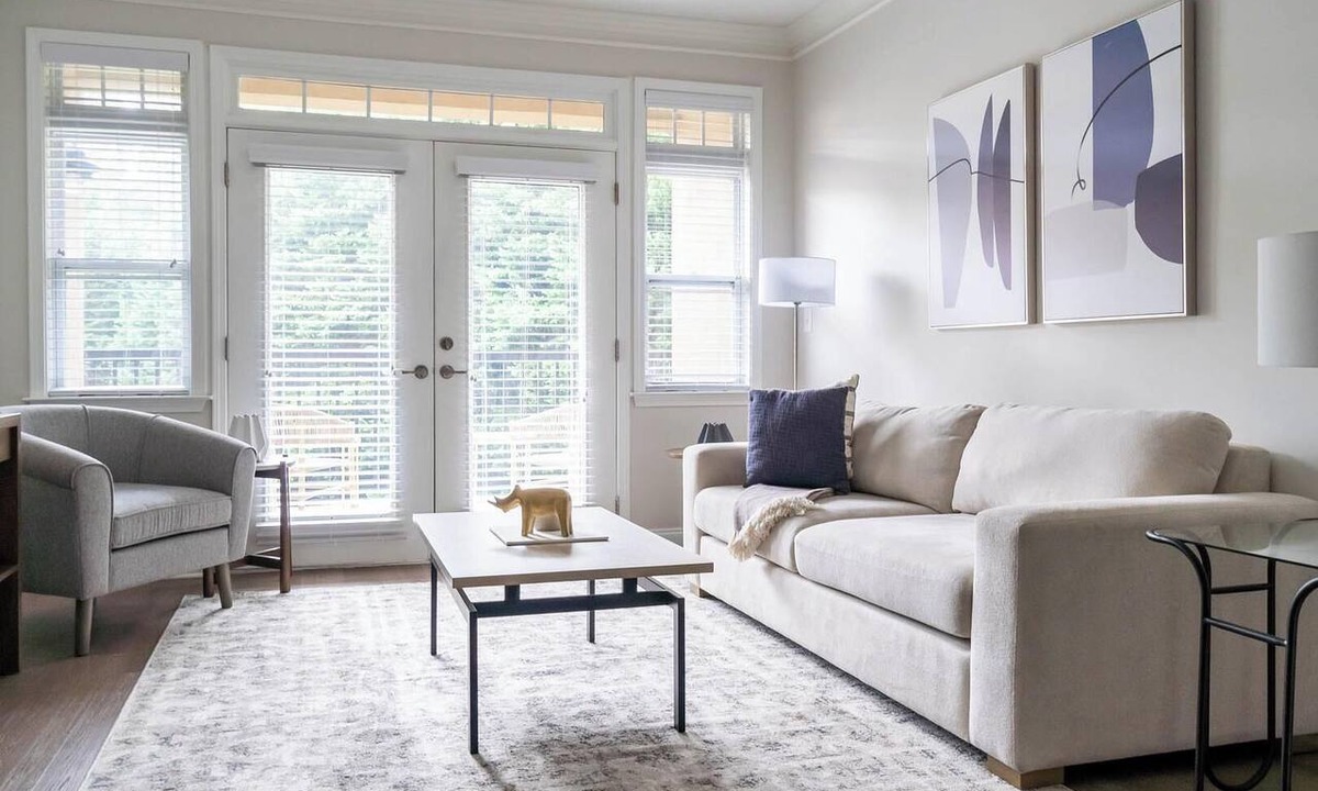 Cary Apartment | Landing | Modern 2BD, Pool, Gym