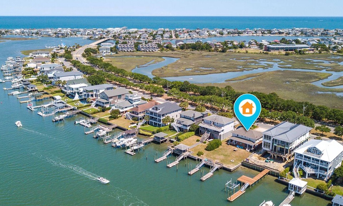 Wrightsville Beach House | Lovely Duplex right on the Intracoastal Waterway