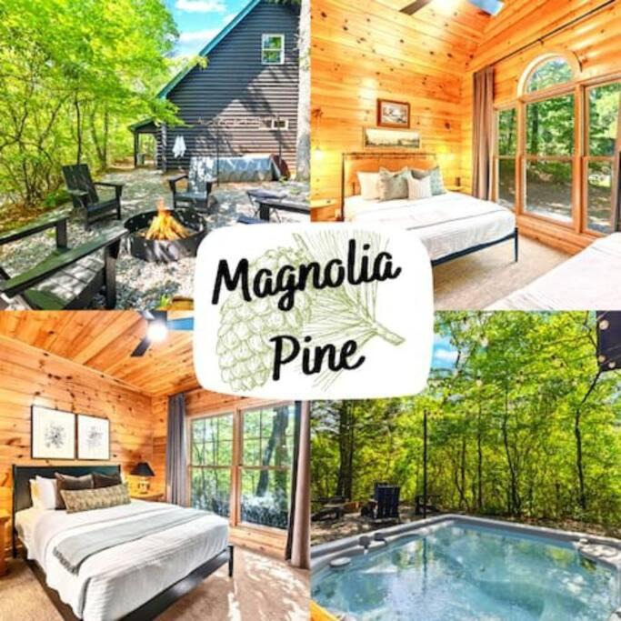 Bryson City House | Magnolia Pine With Hot tub and Mountain Views