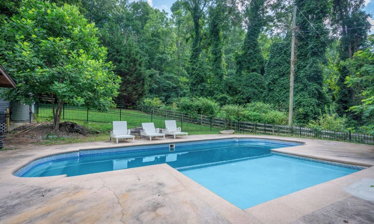 Fairview House | Mountaintop Ridge | Near Asheville with Pool, Fire Pit, and Ranging Views
