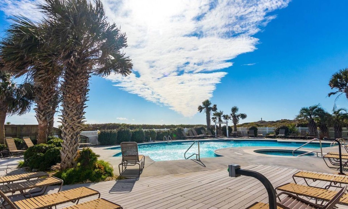 Indian Beach Condo | Ocean Club condo, 3 bedrooms, ocean side, ocean view, pool