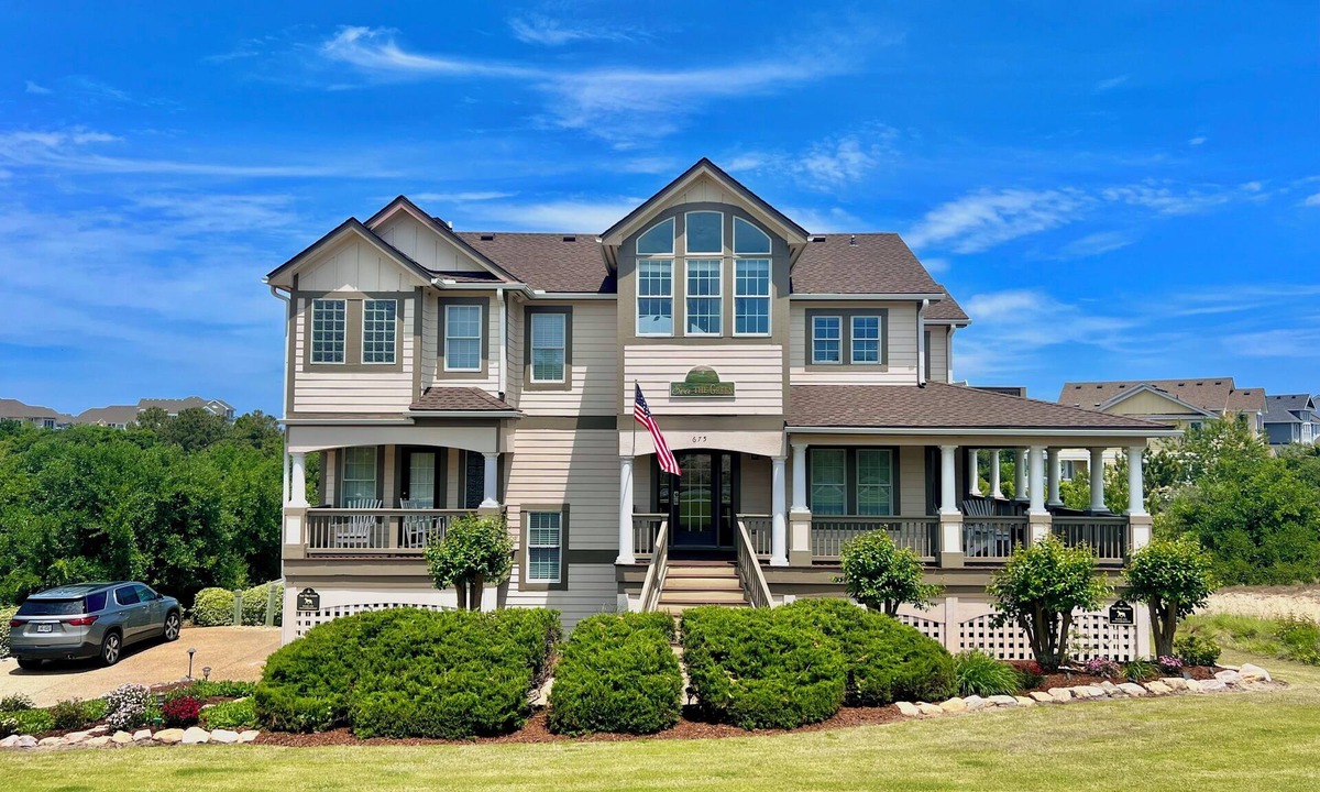 Corolla House | Ocean & Golf Course Views, 5 Bedroom, Private 75 Ft Pool, Gym/Pickleball/Tennis