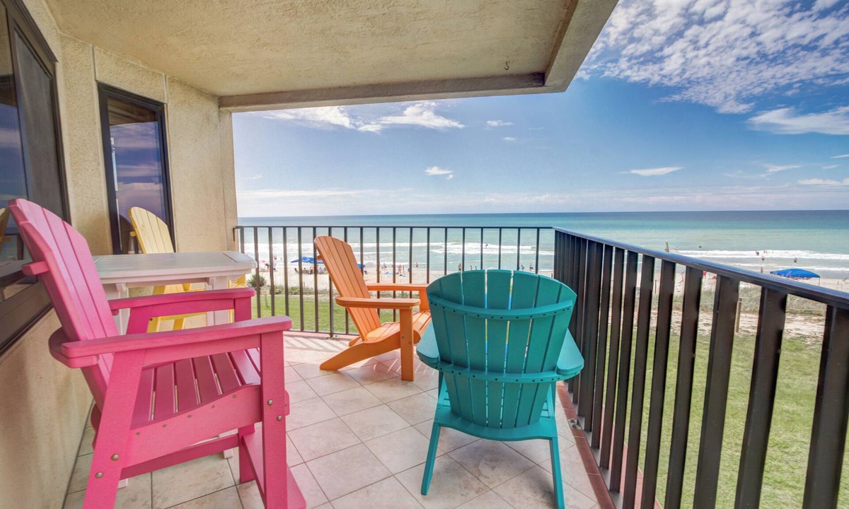 Indian Beach Condo | Oceanfront 3BR Condo | Pools, Hot Tubs, Resort Amenities | Unit 201