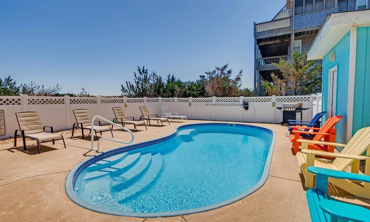 Salvo House | Oceanfront Dog Friendly Home w/Private Pool, Hot Tub, Game Room, Beach Views