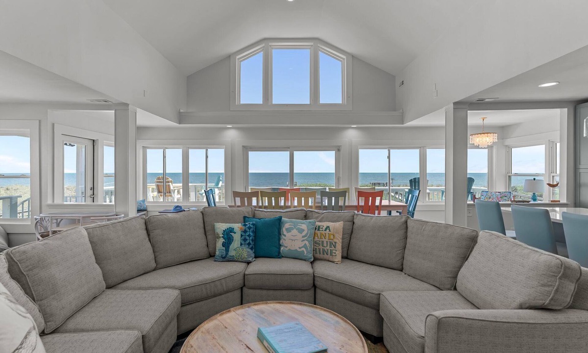 North Carolina Coast House | Oceanfront home - elevator, pool, dog friendly