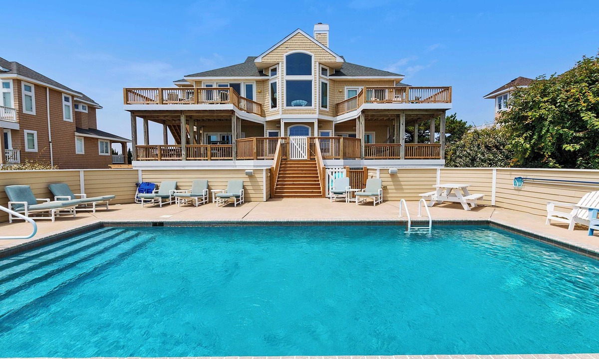 Pine Island House | OCEANFRONT, Ocean Views, Private Pool, Private Beach Access, Foosball, PI76, Life of Reilly