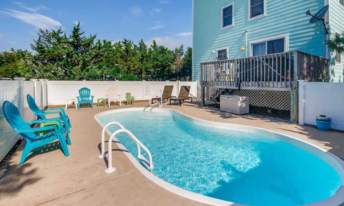 Salvo House | Oceanview Home with Private Pool, Hot Tub, Game Room, and Screened Porch