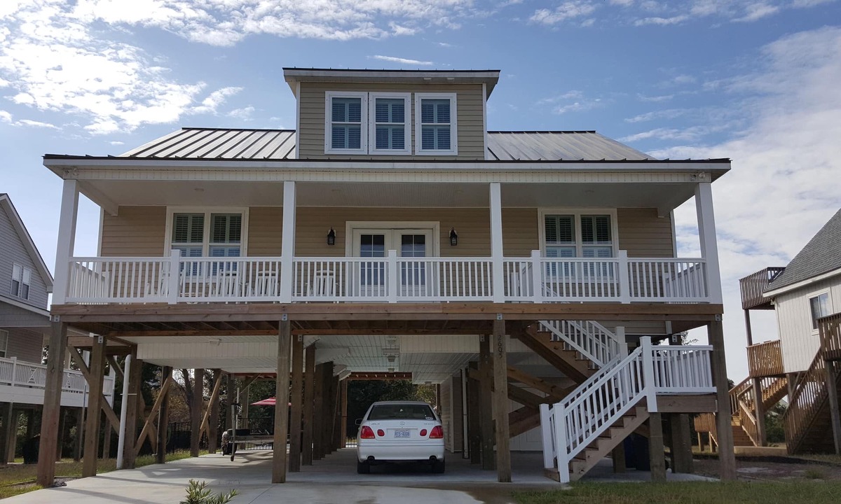Long Beach House | Our Home Away From Home! Large home with private pool and elevator!