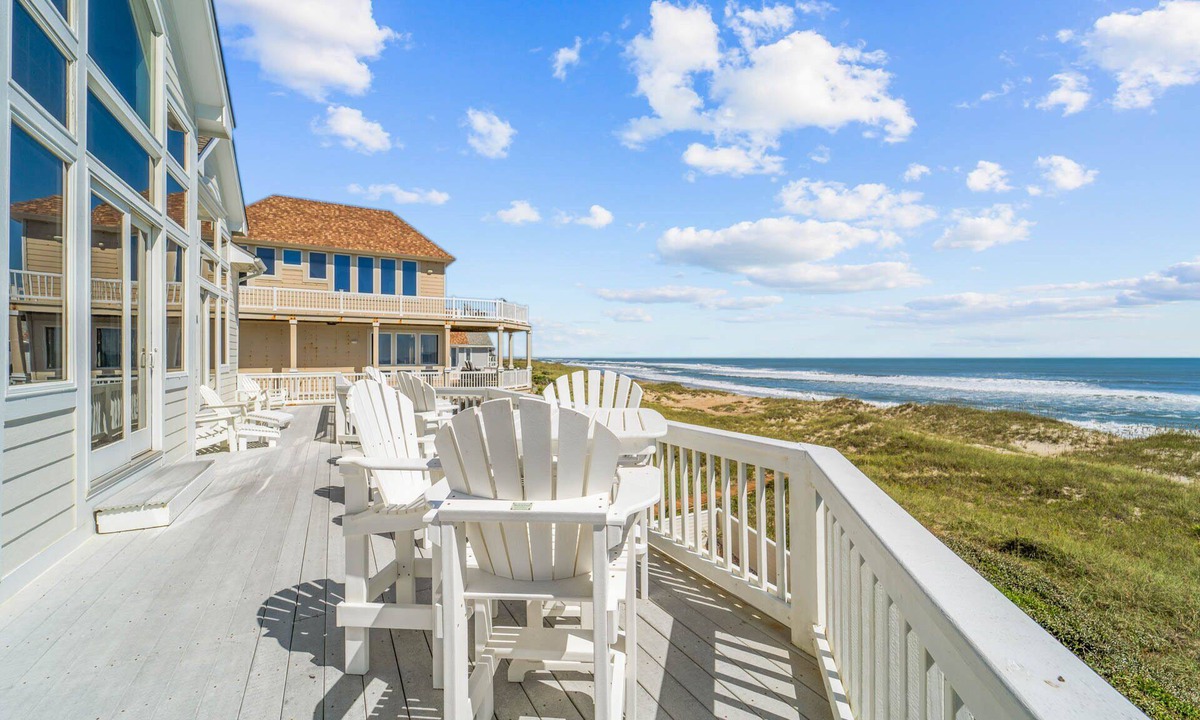Hatteras House | Premier Oceanfront Dog Friendly w/Pool, Elevator, Hot Tub, Theater & Game Rooms