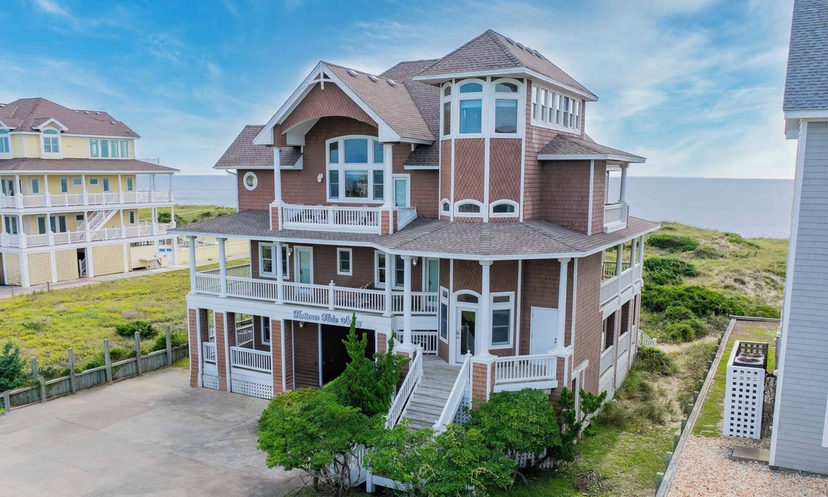 Hatteras House | Premier Oceanfront Dog Friendly w/Pool, Elevator, Hot Tub, Game Room, and More!