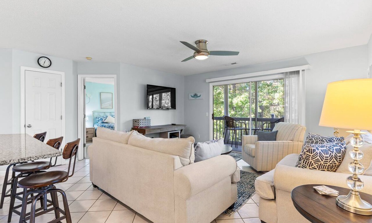 St. James Condo | Private Balcony! Short Drive to Beach, Pool Access