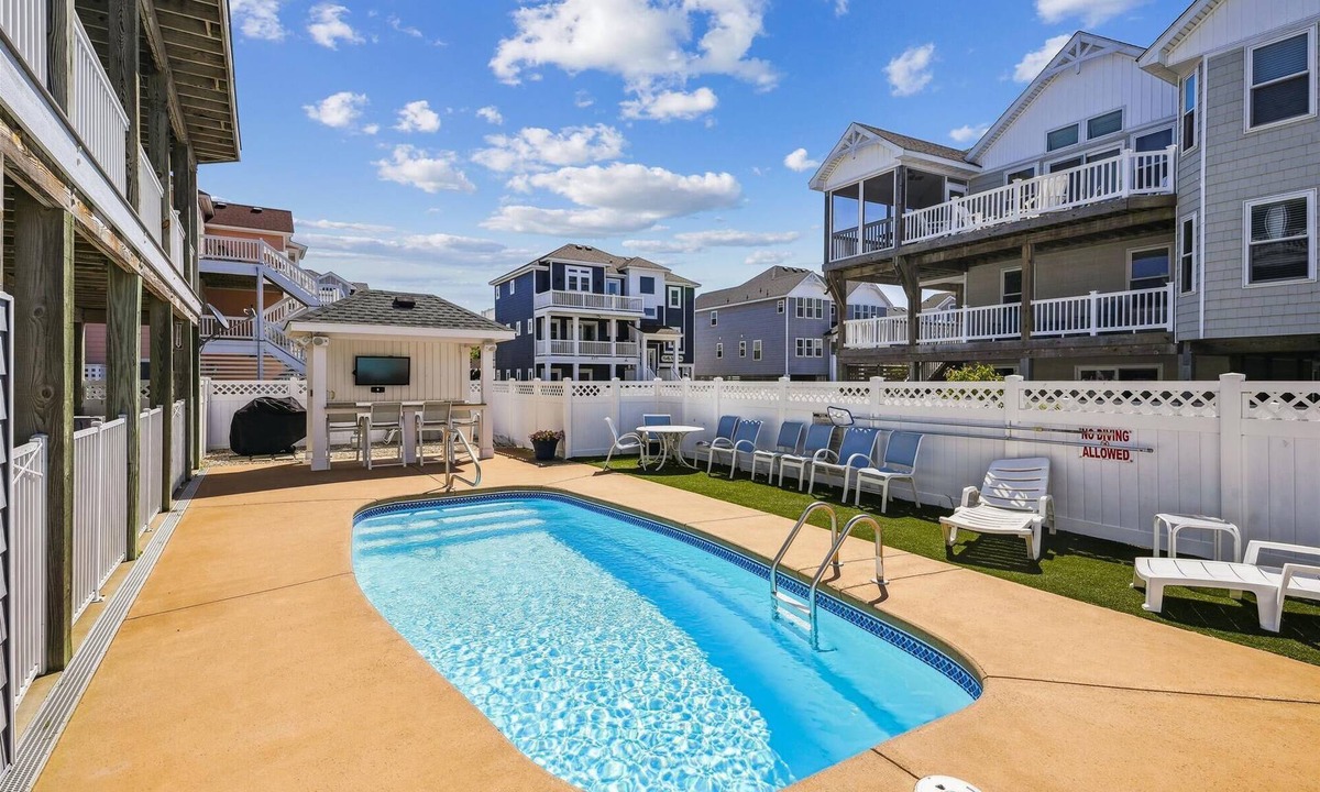 Ocean Sands House | Private heated Pool, Elevator, HotTub, Pets, Pool Table