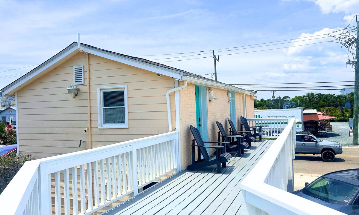Carolina Beach Apartment | Private studio next to Ocean Beach Side Stay #22